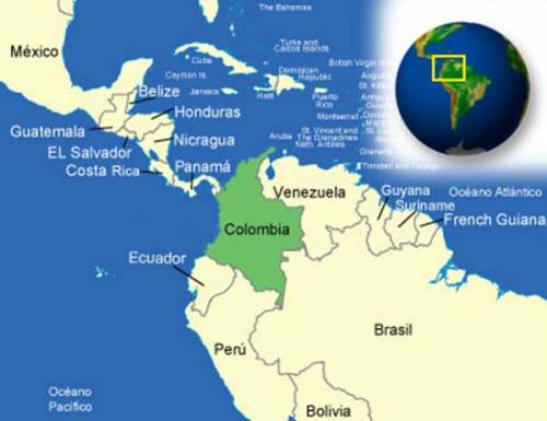 Colombia En Suramérica El Territorio Colombiano Colombia En Fotos Mapas Y Gráficos 2580